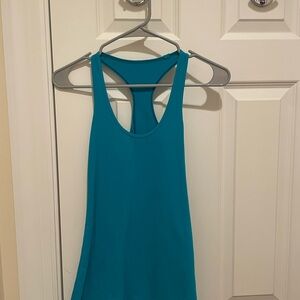 Teal Women's Racerback Tank Top